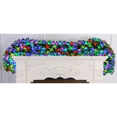 Santas Forest 54827 Firework Garland, LED, Multi-Color, Indoor, 6.5 ft