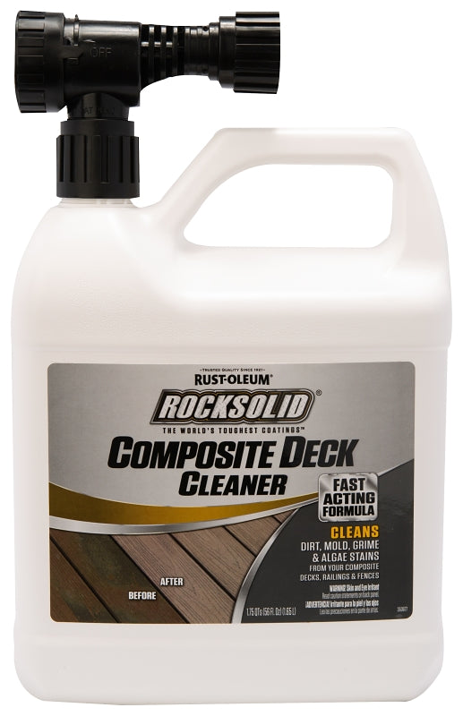 RockSolid 350552 Deck Stain Remover, 56 oz, Liquid, Mild