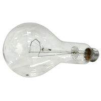 Sylvania 15740 Incandescent Lamp, C-9 Filament, Clear Lamp, 3.75 in Dia x 8.063 in L Dimensions, 300 W, PS30 Lamp