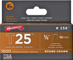 256 T25 3/8IN STAPLE BOX/1000