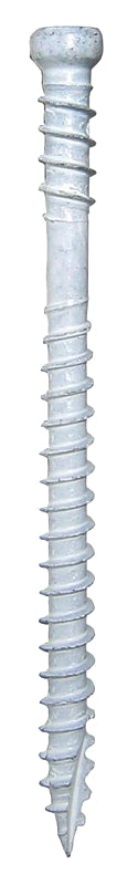 GRK Fasteners RT Series 17632 Screw, #8 Thread, 2-3/4 in L, Reverse Thread, Trim Head, Star Drive, Steel, 100 PK