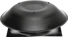 Lomanco LomanCool 135B Static Roof Vent, 20 in OAW, 144 sq-in Net Free Ventilating Area, Aluminum, Black