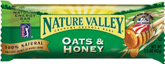 Nature Valley NVOH18 Granola Bar, Honey, Oat Flavor, 1.5 oz