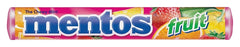 Mentos MF15 Fruit Rolls, Assorted Fruits Flavor, 1.32 oz