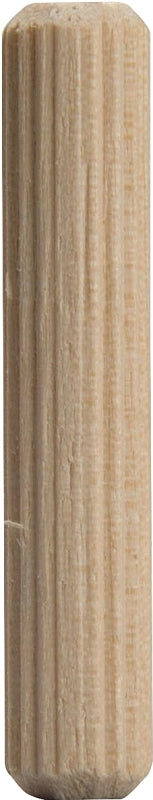 Waddell 874F DP-10 Dowel Pin, 1/4 in Dia, 1-1/4 in L, Hardwood