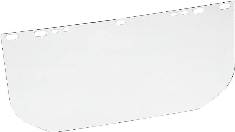 Safety Works 10107913 Adjustable Replacement Headgear Faceshield, Polycarbonate, Clear