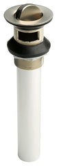Plumb Pak PPC20428BN Pop-Up Lavatory Plug, Brass, Brushed Nickel