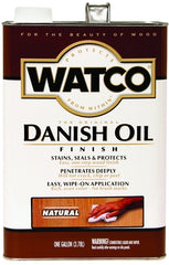 Watco 65732 Danish Oil, Natural, Liquid, 1 gal, Can