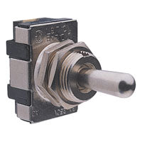 Calterm 41730 Switch, 15 A, 12 VDC, Screw Terminal, Black