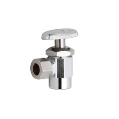 Moen M-Line Series M4650BL Angled Shut-Off Valve, 3/8 x 1/2 in Connection, Compression x Sweat