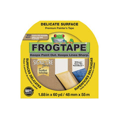 FrogTape 280222 Painting Tape, 60 yd L, 1.88 in W, Yellow