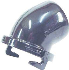 US Hardware RV-308B Hose Adapter with Bayonet Hook, 3 in ID, ABS, Black