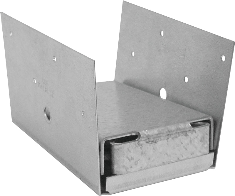 MiTek PA46E-TZ Post Anchor, 4 x 6 in Post/Joist, Steel, Zinc