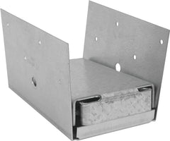 MiTek PA46E-TZ Post Anchor, 4 x 6 in Post/Joist, Steel, Zinc