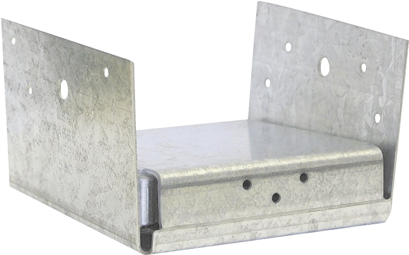 MiTek PA66E-TZ Post Anchor, 6 x 6 in Post/Joist, Steel, Zinc