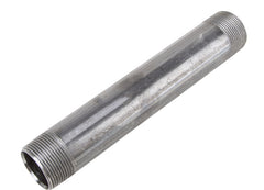 Prosource 11/4X6B Pipe Nipple, 1-1/4 in, Male, Steel, SCH 40 Schedule, 6 in L