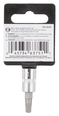 Vulcan 55050030SD Star Bit Socket, T30 Tip, Chrome