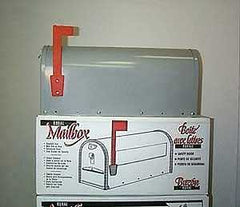 Dancy Rural Metal Series 240015 Mailbox, Steel, Galvanized, 7-1/4 in W, 20-1/2 in D, 9 in H, Black