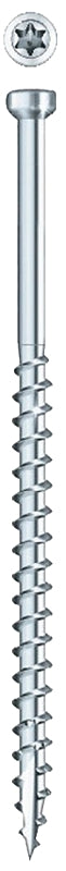 GRK Fasteners FIN/Trim 17830 Screw, #8 Thread, 2-1/2 in L, Trim Head, Star Drive, Steel, 100 PK