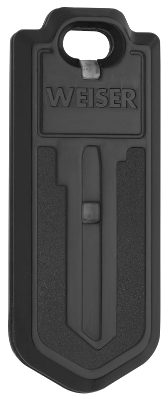 Weiser Electronics Kevo Fob Series 9GED16000-001 Key Fob, Traditional Design, <>, Residential, Universal Hand