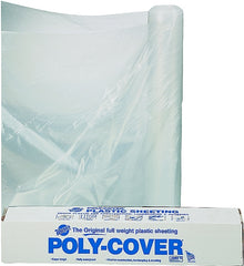Orgill Poly 6X14-C Poly Film, 100 ft L, 14 ft W, Clear
