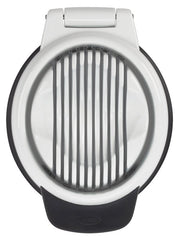 Oxo 1271080V1 Egg Slicer, Stainless Steel Blade, White, Dishwasher Safe