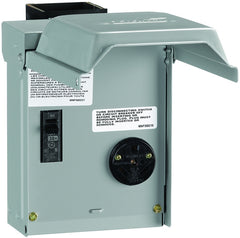 GE Industrial Solutions U013CP RV Power Outlet, 30 A, 120 V, Surface Mounting