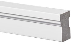 Inteplast 063508009866 Brickmould 8 ft, White