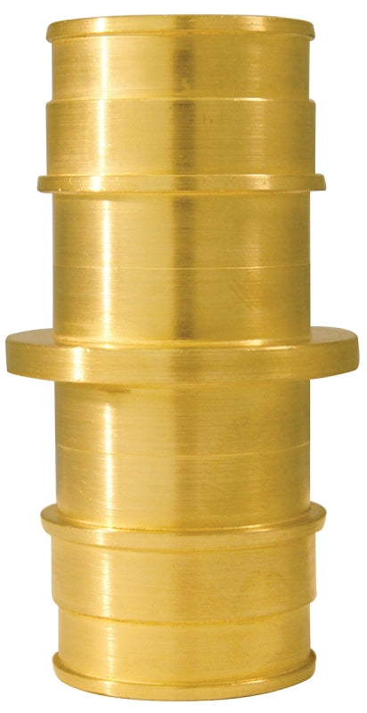 Apollo Valves ExpansionPEX Series EPXC11 Coupling, 1 in, Barb, Brass, 200 psi Pressure