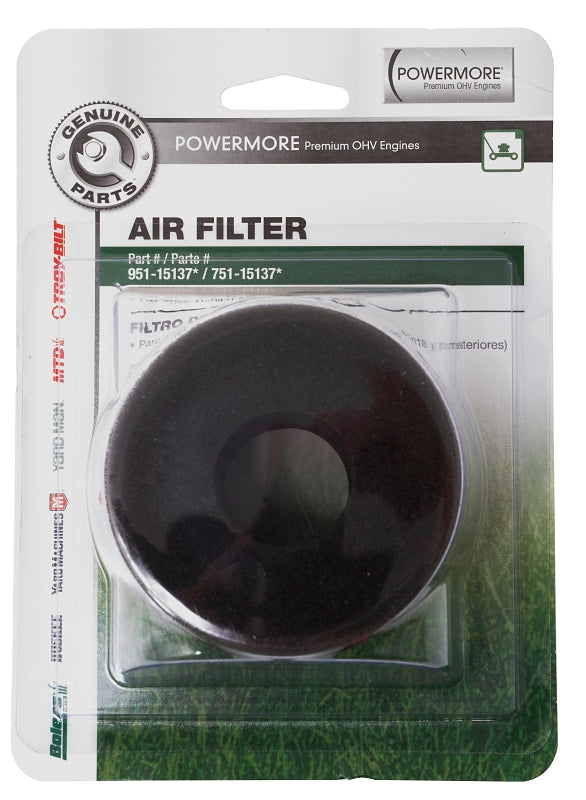 Mtd Genuine Parts 490-200-M074 Air Filter, Foam Filter Media, For: 2018 and After Walk-Behind Mower