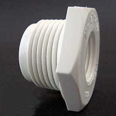 Xirtec 140 435713 Reducing Bushing, 2 x 1-1/2 in, MPT x FPT, White, SCH 40 Schedule, 150 psi Pressure
