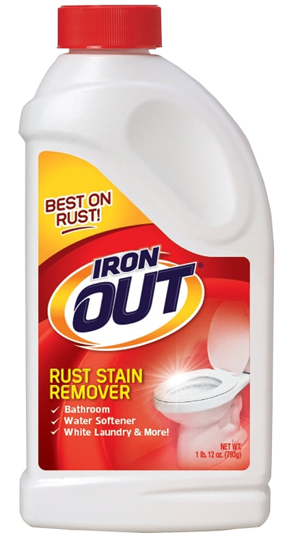 Super Iron Out IO30N Rust and Stain Remover, 1 lb 12 oz, Powder, Mint, White