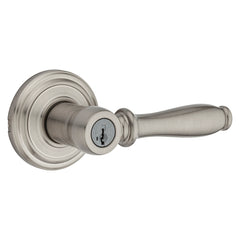 Kwikset Signature Series 740ADL 15 SMT Entry Door Lever, Thumbturn Lock, Satin Nickel, Knob Handle, Metal, Residential