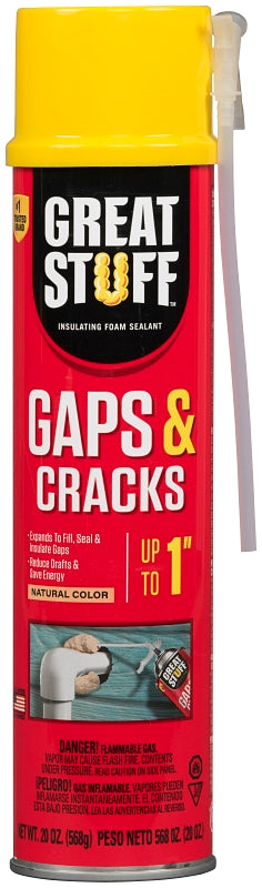 Dow 157911 Foam Sealant, Yellow, 20 oz Aerosol Can