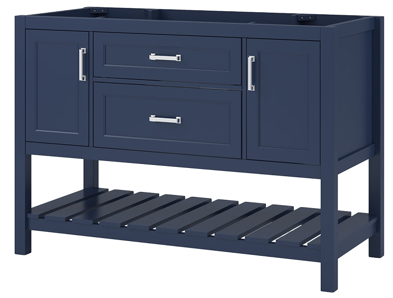 Craft + Main Lawson Series LSBV4822D Vanity Cabinet, 48 in W Cabinet, 21-1/2 in D Cabinet, 34 in H Cabinet, Wood