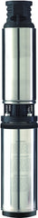Flotec FP2222 Well Pump, 1-Phase, 15 A, 230 V, 0.75 hp, 1-1/4 in Connection, 200 ft Max Head, 14.9 gpm, Stainless Steel