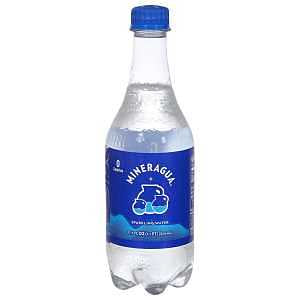 Mineragua 25501 Sparkling Spring Water, 1.58 qt, Bottle