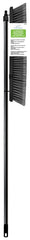 Simple Spaces 92010 Push Broom, 3-1/4 in L Trim, 56-1/8 in L, Threaded, Metal Handle