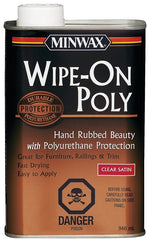 Minwax 39103 Polyurethane, Satin, Liquid, Clear, 946 mL