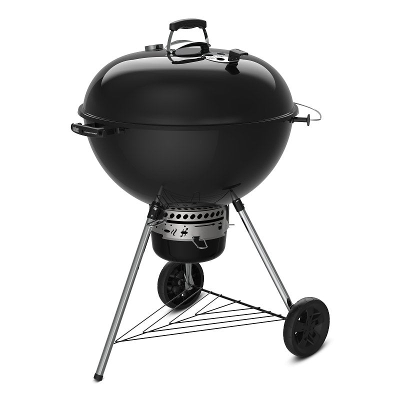 Weber Master-Touch 1500064 Charcoal Grill, 508 sq-in Primary Cooking Surface, Black