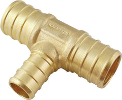 Apollo Valves APXT3434125PK Tube Tee, 3/4 x 3/4 x 1/2 in