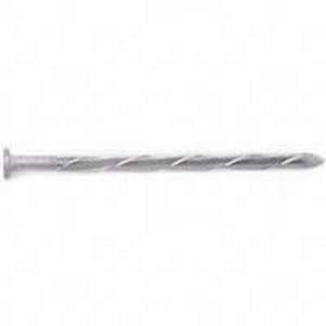 ProFIT 0003245 Finishing Nail, 60D, 6 in L, Carbon Steel, Brite, Flat Head, Spiral Shank, 5 lb