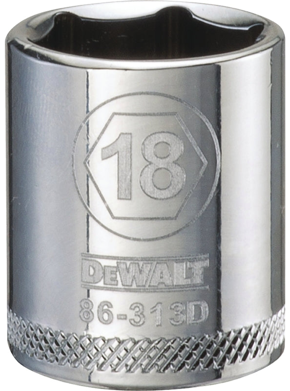 DWMT86313OSP SOCKET 3/8DR 18MM