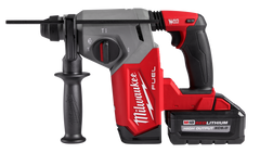 Milwaukee M18 FUEL 2912-22 Rotary Hammer Kit, Battery Included, 18 V, 6 Ah, 1 in Chuck, SDS-Plus Chuck