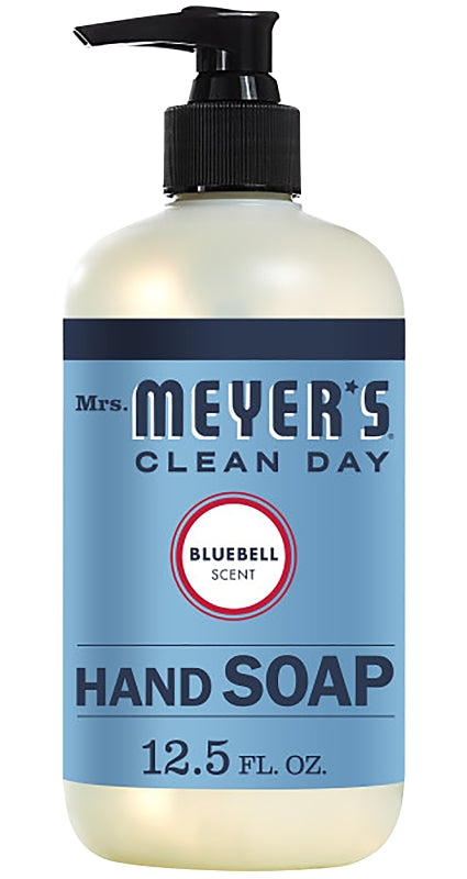 Mrs. Meyer's 17484 Hand Soap, Liquid, Bluebell, 12.5 oz Bottle