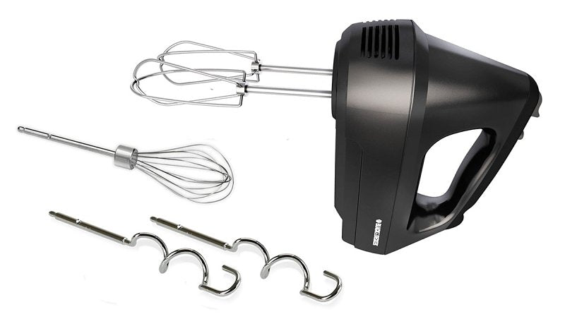 Black+Decker MX3200B Hand Mixer with Turbo Boost, 120 V, 250 W, 6-Speeds, Black