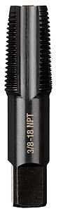 Milwaukee 49-57-5292 Straight Flute Plug Tap, 3/8-18 Thread, NPT Thread, 4-Flute, HCS