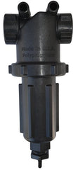 BANJO LST150-50 T-Strainer with Screen, 5-1/4 in W, 50 Mesh, EPDM/Polypropylene/Stainless Steel, Black