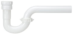 Insta-Plumb 200QLK P-Trap, 1-1/4 in, Push, Plastic, White