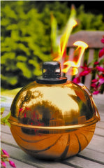 Seasonal Trends Patio Torch, 5.3 in H, Steel+Fiberglass, Antique Bronze, Copper